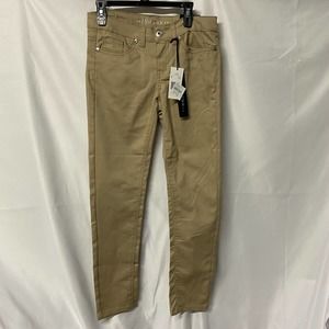 Miss Pink pants Slacks Skinny Fit Khaki Inspire Be You New with Tags NWT